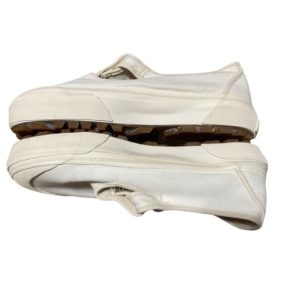 Vintage Vans Mary Jane Shoes Size 7.5 Off White Made In USA Buckle Closure - Picture 3 of 6